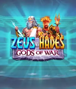 Enter the epic battlefield of the Zeus vs Hades: Gods of War game by Pragmatic Play, showcasing Zeus with his thunderbolt alongside Hades, the fiery ruler of the underworld. This image captures the dramatic clash between these mythic figures, with a dynamic background. Ideal for fans of Greek myths, promising a thrilling adventure. 