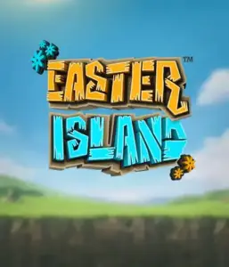 A lively view of Yggdrasil's Easter Island slot, featuring its bright sky and playful design touches. The visual emphasizes the slot's dynamic gameplay with unique reel expansions, enhanced by its charming visual effects, making it an appealing choice for those fascinated by engaging and innovative slots.